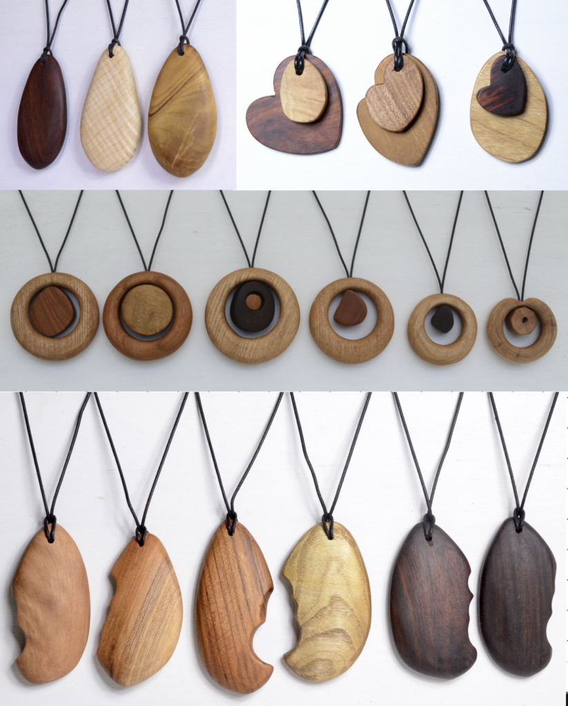 のんびりぼっこ広場：木のアクセサリー