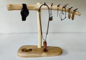自然木のアクセサリースタンド:のんびりぼっこ広場